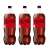 可口可乐可口可乐芬达2升/瓶装大瓶分享装零度可乐无糖雪碧碳酸饮料 芬达苹果味【2升*6瓶】
