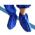 通达雨 防尘防水耐油全身防护工作防护服/雨衣 成人男女通用 带脚套 蓝色 TDY-043 3XL