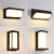 驰朋壁灯LED路灯庭院防水人体感应户外室外墙灯别墅酒店阳台走廊过道 B款 18W 暖光 LED