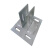好工邦   打孔焊接预埋件铁板 预埋件钢板加工 焊接加工定制  500*500*4mm/块     单位：块