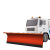 亚伯兰（abram）ABRAM-2800CX 车载式推雪铲 除雪宽度2.8米 扫雪车市政环卫马路扫雪机工厂商用扫雪机