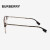 BURBERRY巴宝莉近视眼镜架男款半框光学眼镜框佳锐镜片防蓝光1.591