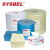 西斯贝尔/SYSBEL SWF201Y 工业擦拭布机械零件维修液体清洁吸油无尘纸60张/包 20包/箱