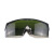京斯坦 激光眼镜 红外线OP防护眼镜电焊uv黑 镜片护目镜 防激光款墨绿色护目镜+镜布 