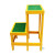 玻璃钢 绝缘凳 电工凳 高低凳 三层高压 电力梯 凳子 可移动式 单双层平台 三层 高150cm*90*50