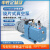 双级旋片式真空泵实验室抽气工业小型油泵汽车空调抽空泵 LC-VRD-H12【高速直联】;