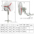 链工  防爆电风扇500壁式220V 工业壁扇防爆壁式散热摇头扇电风扇强力防爆风扇