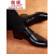 奥康（Aokang）皮鞋英伦尖头内增高男士高端软底韩版潮黑色透气商务休闲 A18 37