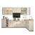 金牌厨柜（GOLDENHOME）整体橱柜定制整体厨柜 简欧风格膜压系列定做预付金 3米地柜+3米台面+1米吊柜