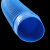 京云灿工业吸尘管蓝色PVC橡胶伸缩管波纹软管除尘通风管排水管直径220 mm
