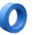 津峰（JINFENG）一般用途单芯硬导体无护套电缆BV 1×4平方毫米 蓝色 1米装 （95米起订，95米/盘）