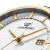 天王（TIAN WANG）手表自动机械表商务复古男士手表高端防水日历钢带表男表5825 钢带 金圈 男表