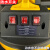 嘉美BF585-3工业吸尘器强大吸力80L 3000W粉尘工厂车间吸水机 黄色BF585-3加强版（5米软管 （灰尘专用5