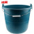 冰禹 泥瓦工塑料桶 建筑工地牛筋桶 加厚水泥桶 29cm加强款绿色带提手 bf-8