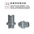 天背（Tianbei）TB-FCX10 电信级耦合器FC-FC小D型接口 光纤法兰盘适配器单工 延长对接头100个