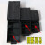 防尘静电抽屉式元件盒组合零件盒半导体物料盒ESD分格计数收纳柜黑 中号 165*120*60mm