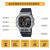 卡西欧【礼物】手表小方块多功能持久电力休闲电子男士学生手表 WS-1400H-1BVPF