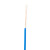 金龙羽 电线电缆国标铜芯线单芯多股软线阻燃ZC-BVR0.75平方 100米/卷蓝色