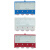 稳斯坦 WST054 磁性标签卡 标识牌 带齿轮物料卡 仓位计数卡 (白三轮特强磁5.5*7.5)