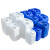 奕多美 化工堆码桶 白色5L 方形塑料储水桶废液桶酵素桶 YDM-HXP-DMT