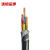 沈缆金环 ZR-VV22-0.6/1KV-5*16mm² 国标阻燃铜芯钢带铠装电力电缆 1米
