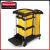 Rubbermai FG9T7300 大容量带储物桶可移动清洁推车酒店保洁 手提工具篮FG315488一个