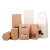 稳斯坦 W5721 (20个)牛皮纸包装盒 手工皂茶包存储袋干果包装盒 心形手提11*23+5cm