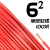 金联宇国标阻燃BVR1 1.5 2.5 4 6平方软多股铜芯家装电线铜线 6平方 单皮软线(100米)红色