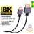 2.1版8K极细柔软mini hdmi线超细4K高清线micro大转小PS5光纤 8K两头标准HDMI线加粗款A-A 3米