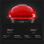 SFVEST  精致帽带双耳带螺旋调节欧式安全帽 0008 红色