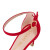 Stuart Weitzman 斯图尔特·韦茨曼 女士裸色绒面牛皮中跟鞋凉鞋 红色 NUNAKEDSTRAIGHT SUEDE 35.5