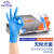 英科医疗（INTCO）一次性合成防护手套蓝色食品级无粉光面M5.0g 100只/盒 M 