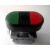 双头 双位 启动停止按钮 带灯按钮  MCB-10 MCB-01 MPD1-11B按钮头 绿黑红无标识