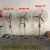 汉河 摇头扇 壁挂式风扇工业排风扇 单位：台 定制 FB-500/380V 落地式