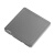 西门子（SIEMENS）空白面板 86型暗装开关面板 盖板白板 致典深灰银