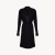LA PERLA女士MIDNIGHT BOTANICA系列舒适睡袍 B010黑色 S