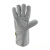 电焊手套-皮焊工焊接耐磨烧焊防护手套 白色100双 均码