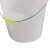 卉营（HUIYING）水桶 45加厚塑料桶 水桶 手提带盖 白红 360*335mm 颜色随机 /个 可定制