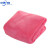 中环力安 400g加厚细纤维加厚方巾吸水清洁保洁抹布 粉色30*60cm