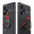 旭杉斯 红米Note12Turbo手机壳23049RAD8C保护套5G镜头全包防摔Redmi磨砂 尊贵黑一体指环+全屏钢化膜 红米Note12 Turbo