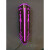亚克力三角双面洗手间指示牌D发光门牌卫生间导向标识 单女(紫色)