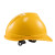 世达（SATA）V顶标准型安全帽抗冲缓震坚固轻量化/V顶ABS透气安全帽五色系列 TF0101Y V顶HDPE标准型-黄色