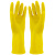 海斯迪克 gnjz-1018 牛筋乳胶手套 橡胶手套 防水防滑耐磨塑胶劳保手套L码 1双