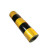 海斯迪克 HK-5171 电线杆警示反光贴膜 电线杆反光警示贴 电力警示防撞贴膜 安全柱子贴带50cm×50m 3黄2黑