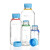 欧冕实验德国肖特YOUTILITY蓝盖试剂瓶透明玻璃水杯便携储酒耐热水瓶250/500/1000ml 125ml