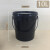 玛仕福 加厚密封塑料桶涂料桶乳胶漆塑料包装塑料桶耐摔塑料桶打包桶20L黑