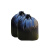劳保佳 大号垃圾袋 商用物业环卫加厚黑色大号塑料袋 70*90垃圾包装袋 50只装