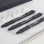 中性笔0.5mm速干高颜值学生考试刷题商务签字笔办公书写耐用按动中性笔笔芯可换 （金属杆）香槟金杆单支