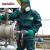 ALPHATEC重型连体防化服耐酸碱有毒气体防护服工厂危险品运输 4000防酸性四件套 XL码