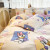 迪士尼（Disney）床单被套四件套亲肤儿童学生宿舍单人床单1.5米1.8米200*230 黛西公主 1.8m床单被套四件套(被套180*220